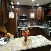 Refinished kitchen cabinets