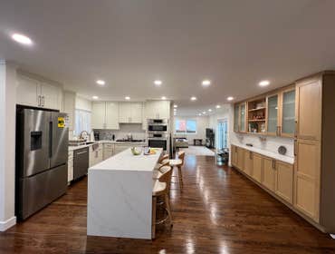 Photos by Asha Construction #1 All projects was with city permit and all customers was happy.
New customers can easily search Asha Construction and see