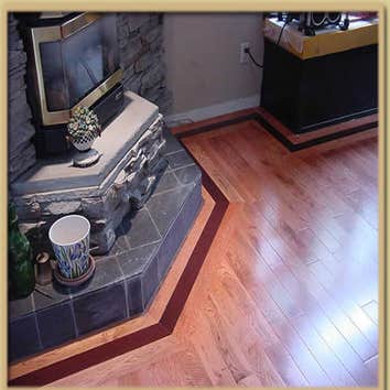 Custom Hardwood Flooring Custom hardwood flooring creations by ProCore Flooring.