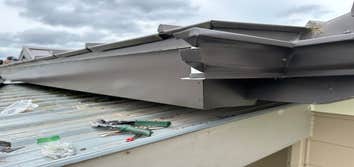 Photos by Island Gutters LLC #1 This customer in Burlington, Wa had a unusual roofing condition. I decided to build out the existing fascia add some i