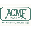 Acme Fence & Lumber Company logo