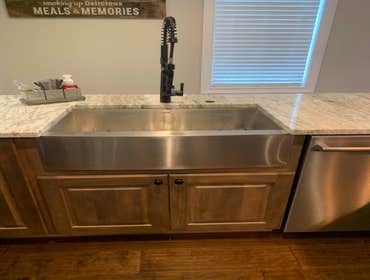 Basement Bar and Kitchen