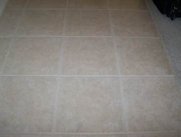 Grout Cleaning and Color Seal Before Tile and Grout Cleaning