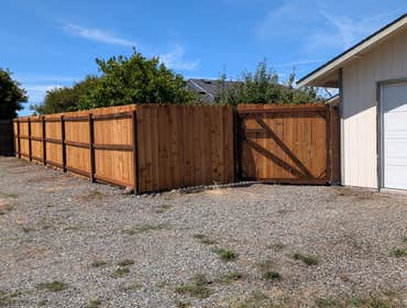 Photos by Mt Olympus Home Services LLC #1 Old growth cedar fence milled here by some gentlemen and sequim. We pulled this tree out of the woods to be a