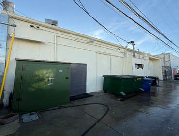 Repaint of back of bar in Long Beach