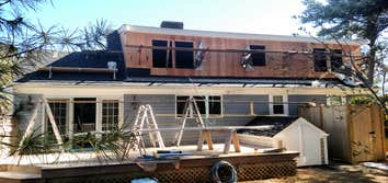 Dormer This is a dormer we added to a Cape, we framed it tight to the weather in just a couple days. Total project time was 6 weeks complete