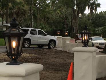 Winter Park Entry Lights