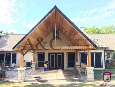 Photos by A&c Construction & Remodeling #15 Cedar Gable patio cover