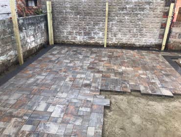 Photos by New Mh Contracting Inc #1 Sidewalk PSI4000 concrete