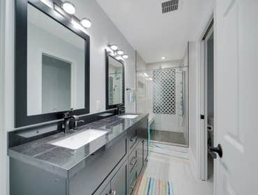 Black and White Bathroom