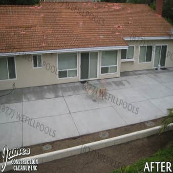 James Construction Clean Up Projects We offer 100% turn-key services.