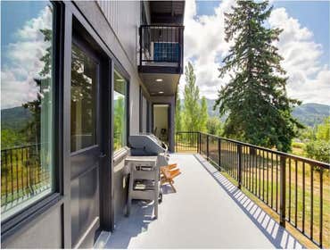 Airbnb Cantilever Deck Remodel