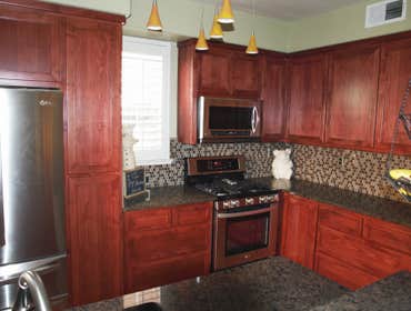 Project photos from North County Kitchens, Petaluma, California. Cabinet Refacing, Kitchen Refacing, Custom Kitchens, RefacePlus, Marin, Sonoma, Bay A
