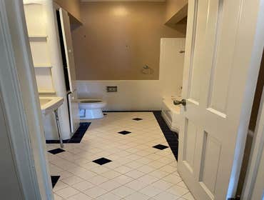 Before & After Sherman Oaks Full Bathroom Remodel Complete Transformation including Plumbing Relocation