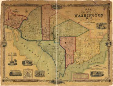 Just for Fun - 1851 Map of DC