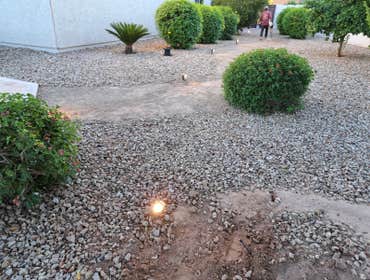 Landscape lighting services