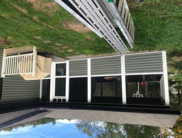 Screened in porch