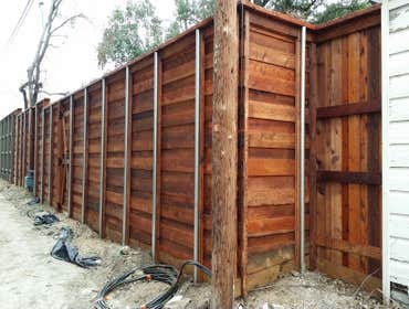 Horizontal Cedar Board on Board
