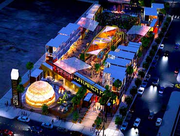 Container Park in Las Vegas