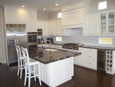 Carmel Mountain Kitchen Beautiful White Paint