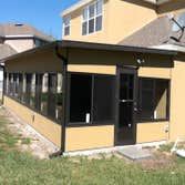 Photo(s) from Nu Home Improvement Services Llc Screen room with insulated roof and shingles.
Sunroom.
Commercial patio cover