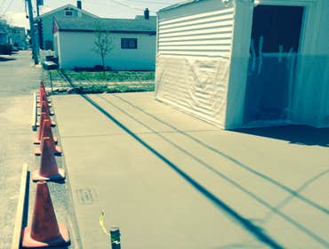 O.C. driveway replacement