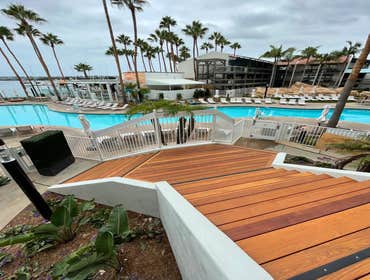 Sheraton San Diego Hotel & Marina Pool Decks