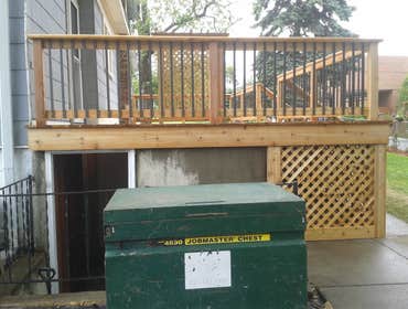 Highland Park New Cedar Deck New Cedar Deck