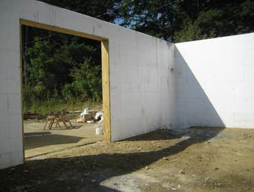 Photos from ICF Installation Associates, LLC The following pictures are taken at various jobs we have done. The first ones are of the basement of an A