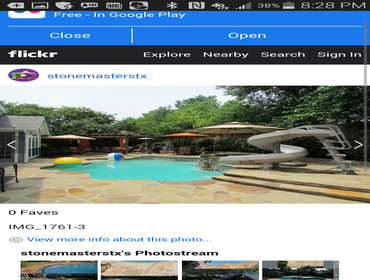 Pool remodel