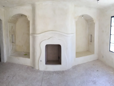 custom fireplaces & niches