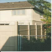 Fence A vinyl fence completed in 2009.
Wood and metal posts.