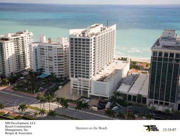 Grand Beach Hotel, Miami Beach 4835 Collins Av. 20-story, 430-guestroom high rise beachfront hotel with kitchen & restaurant, bar, gym, 3 pools & 3 spa