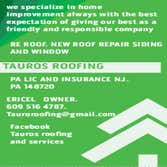 TAUROS ROOFING CONTRACTOR