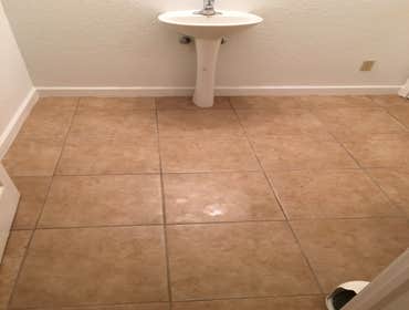 Tile Bathrooms floors and backsplash