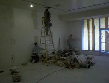 New Balance Shoe store Remodel an old building to a top of the line retail store