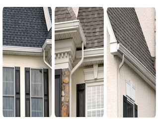Photos by Gutter Guy Inc FREE estimates. 20-year warranty on Drain Right system gutters and downspouts. Custom installations. Seamless gutters. Availab