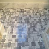 mocaic bathroom floor