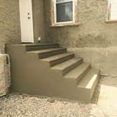 Concrete stairs