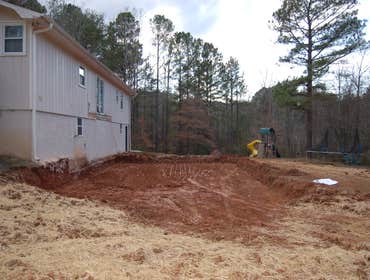 Fowler Homes Inc Garage addition and House Remodeling project. Garage addition for a whole house remodel in Woodstock Ga.