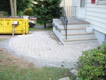 W.orange exterior remodeling This is a beautiful, front end. whit rebuil steep, new tiles, bottom wall stucco, paver around front steep and more...