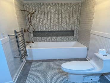 Photos by Wolfe Construction Company LLC #2 Bathroom Remodel