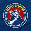 1st Choice plumbing Heating and Air Conditioning logo