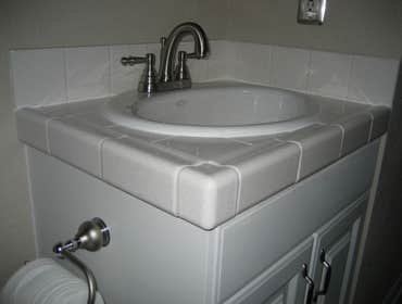 Simple bath project (Save money on simple designs) This was a master bath renovation that required tear-out of shower, floor, and ceiling, while surgic