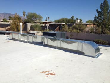Exposed Duct Work