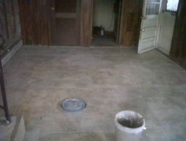 Floor tile) Three-bedroom home in Keansburg,N.J. needs several jobs to be completed by dead-line in order to pass inspection so home owners may find ne