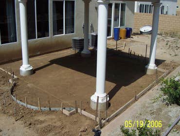 CONCRETE FOOTING