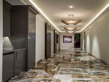 Luxury Urban This urban luxury home features many unique finishes to the downtown Phoenix area. The kitchen boasts finishes such as concrete counters,