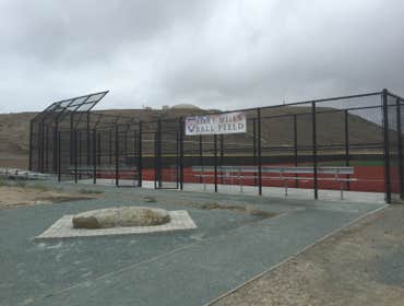 San Clemente Island Military Base off the coast of Southern California