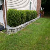 Retaining Wall with Landscape Design